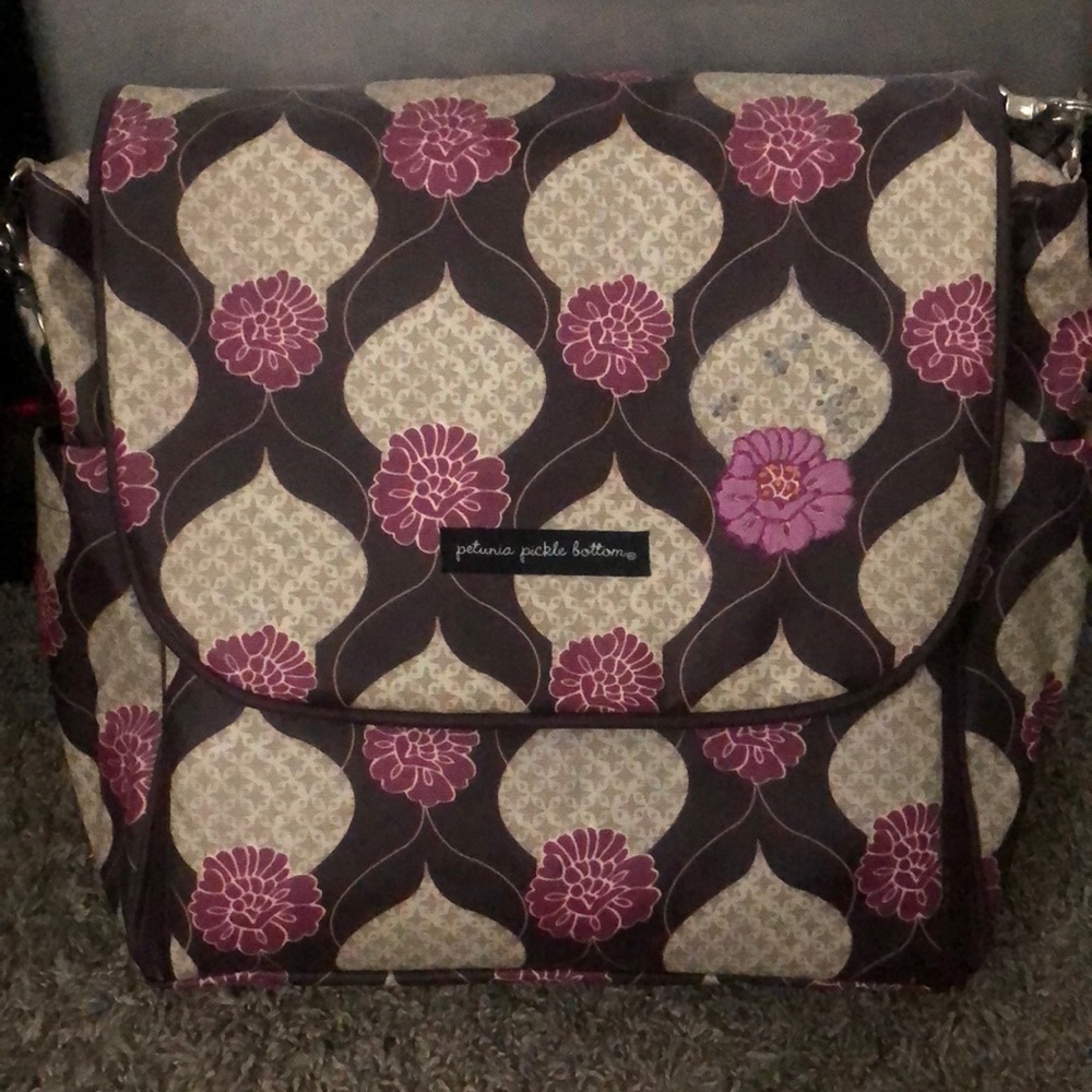 Petunia Pickle Bottom boxy backpack diaper bag